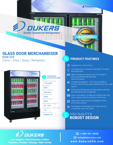 Spec Sheet