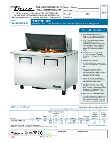 Spec Sheet