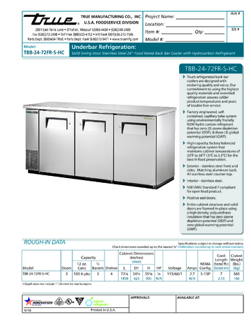 Spec Sheet