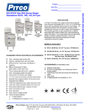 Spec Sheet
