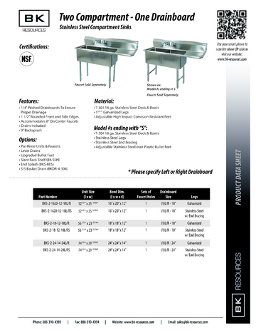 Spec Sheet