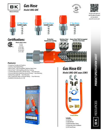 Spec Sheet