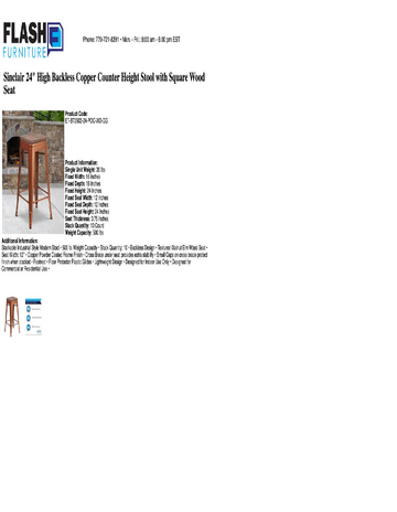 Spec Sheet