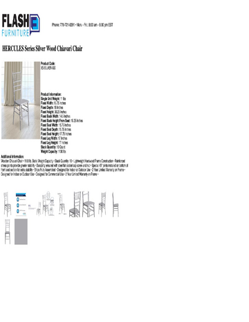 Spec Sheet