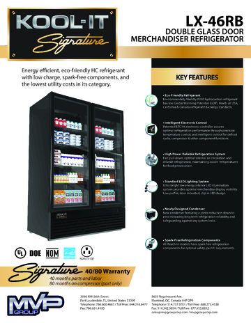 Spec Sheet