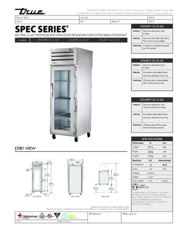 Spec Sheet
