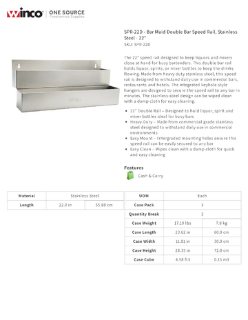 Spec Sheet
