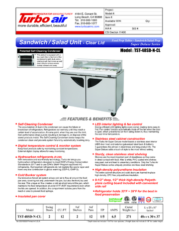 Spec Sheet