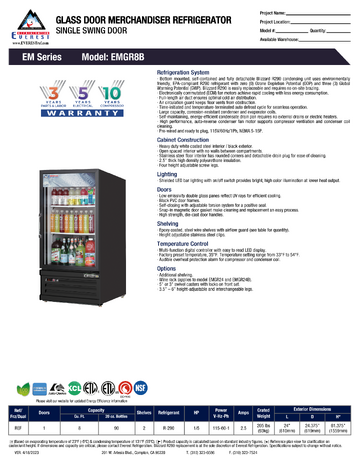 Spec Sheet