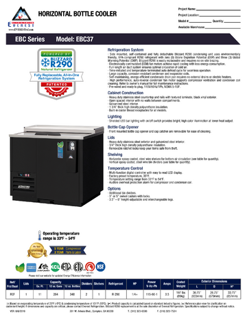 Spec Sheet