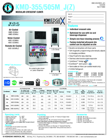 Spec Sheet