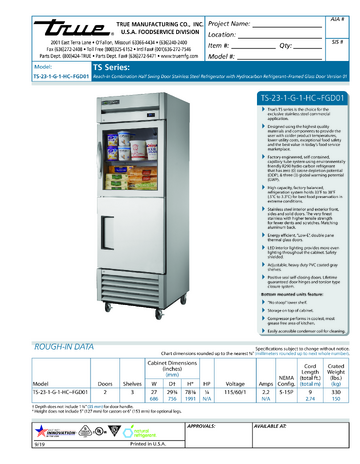 Spec Sheet