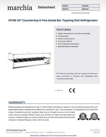 Spec Sheet