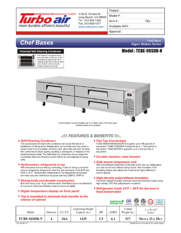 Spec Sheet