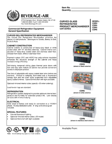Spec Sheet