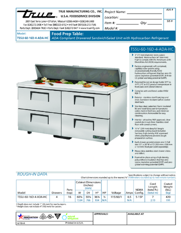 Spec Sheet