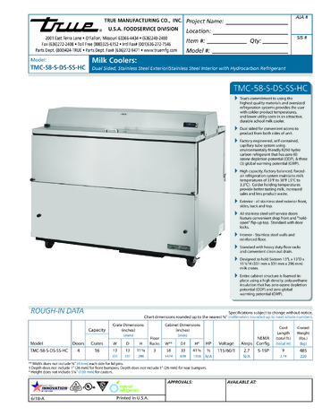 Spec Sheet