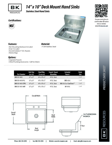 Spec Sheet