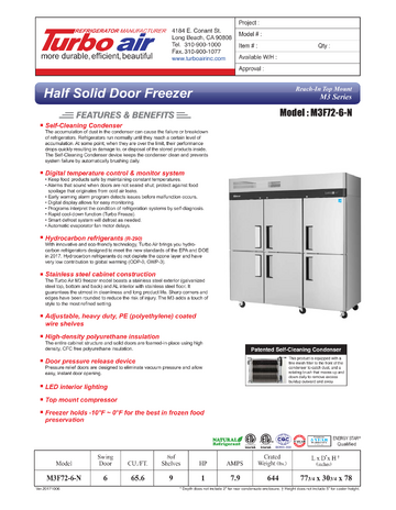 Spec Sheet