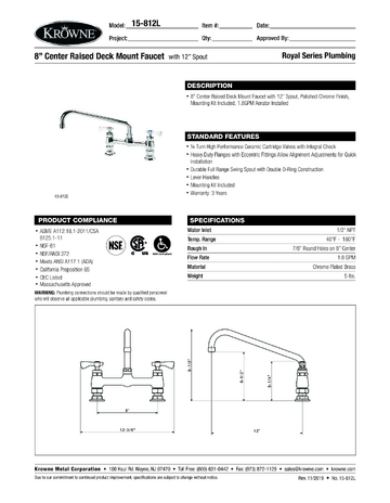 Spec Sheet