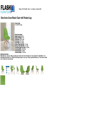 Spec Sheet