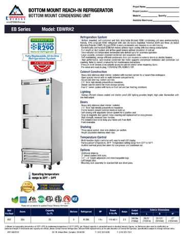 Spec Sheet