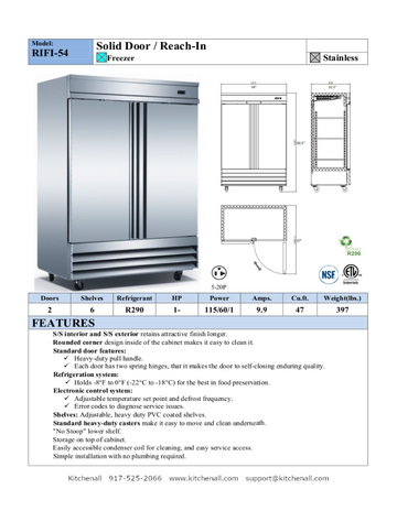Spec Sheet