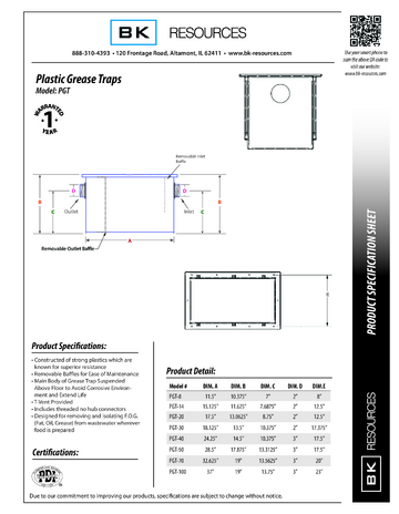 Spec Sheet