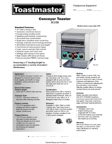 Spec Sheet