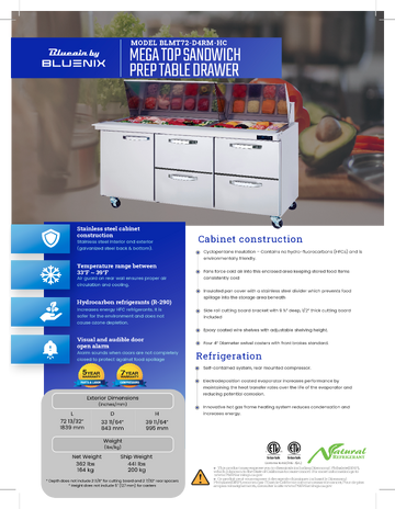 Spec Sheet