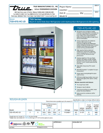 Spec Sheet