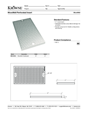 Spec Sheet