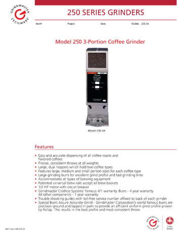 Spec Sheet