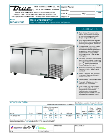 Spec Sheet