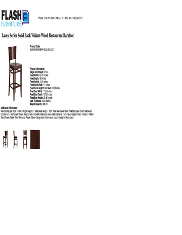 Spec Sheet