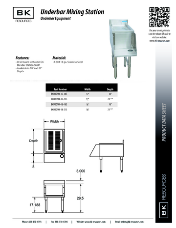 Spec Sheet