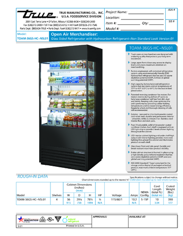 Spec Sheet