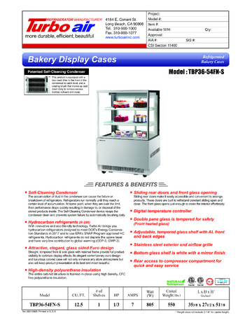 Spec Sheet