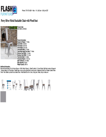 Spec Sheet