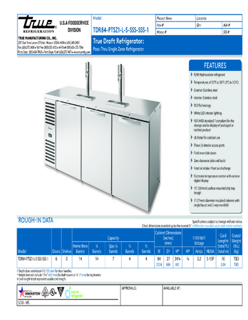 Spec Sheet