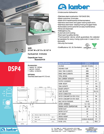 Spec Sheet