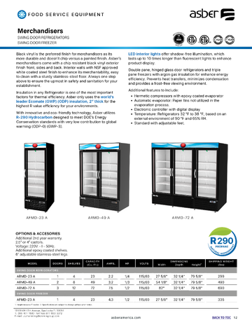 Spec Sheet