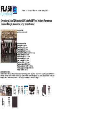 Spec Sheet