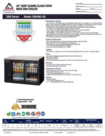 Spec Sheet
