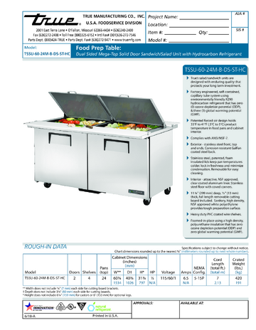 Spec Sheet
