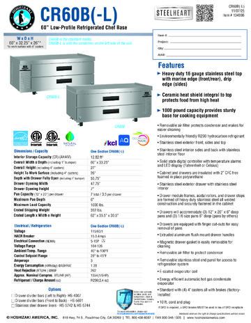 Spec Sheet