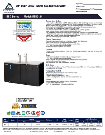 Spec Sheet