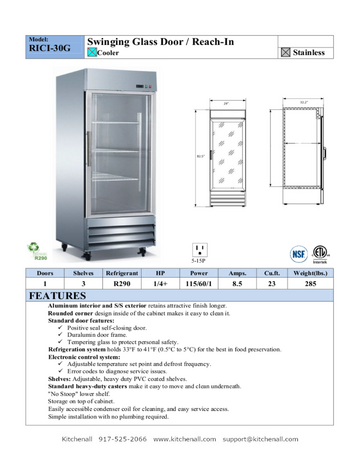 Spec Sheet