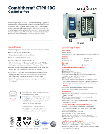 Spec Sheet