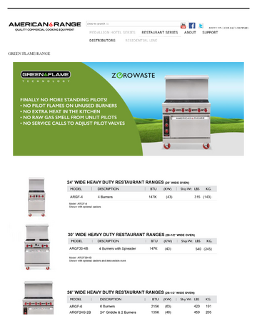 Spec Sheet
